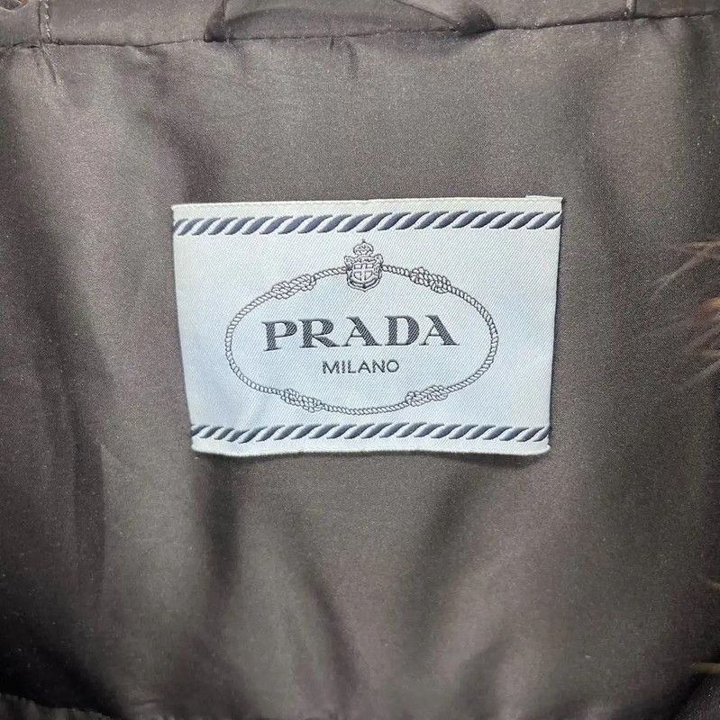Prada Prada Green Cotton Men's Puffer Jacket Size US M / EU 48-50 / 2 - 3 Thumbnail