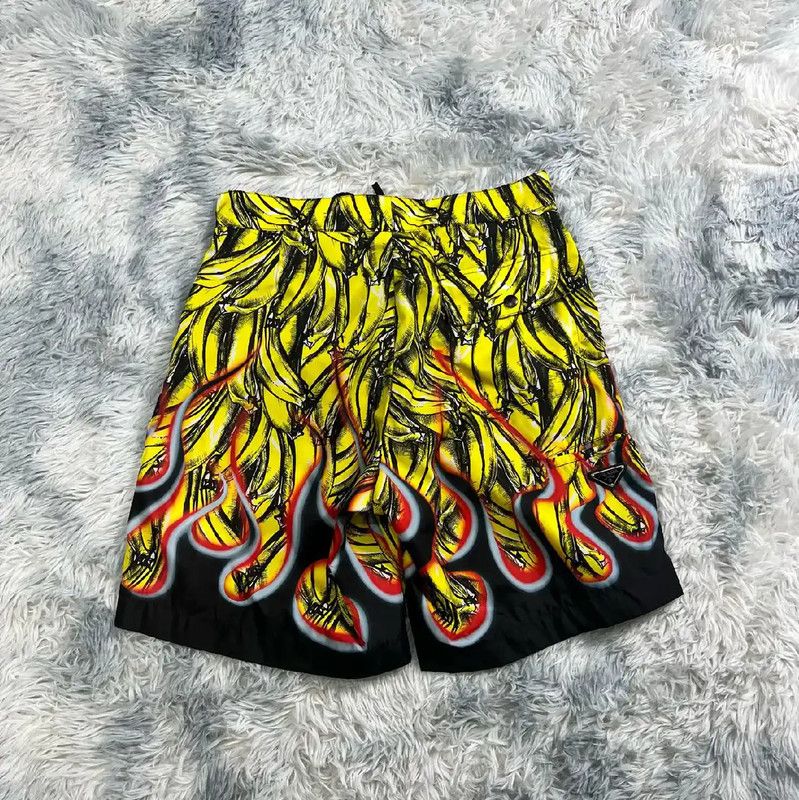 Prada Prada Multi-Colored Men's Shorts Size US 32 / EU 48 - 2 Thumbnail