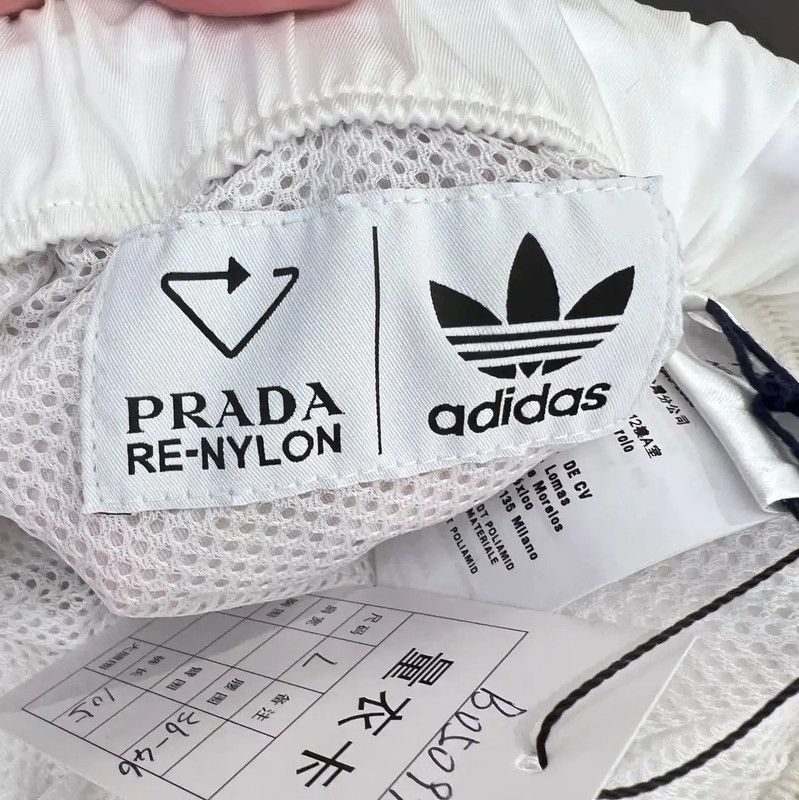 Prada Prada Men's Casual Pants in White Nylon Size US 34 / EU 50 - 4 Thumbnail