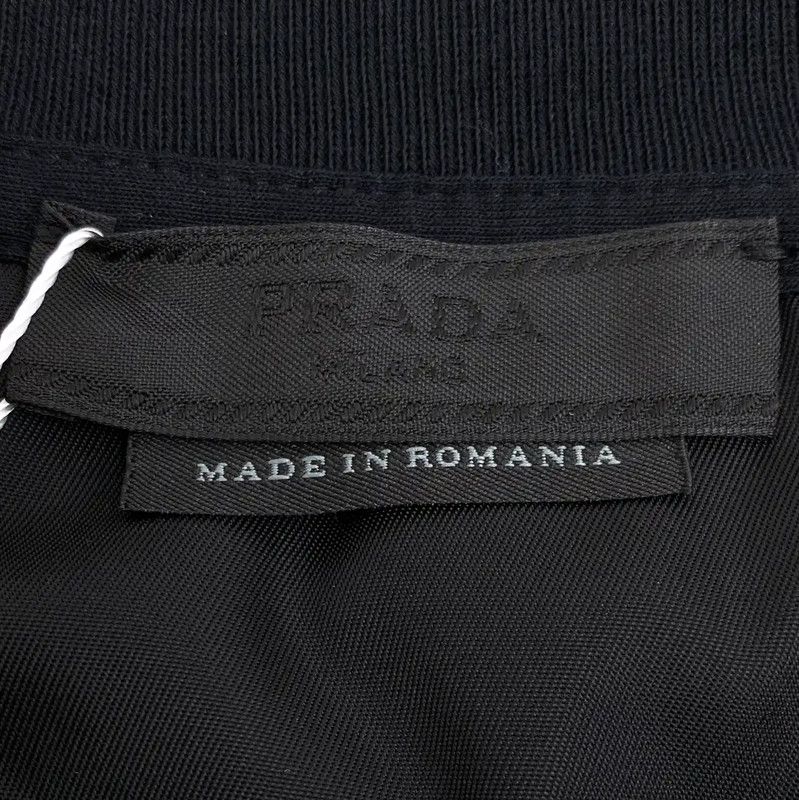 Prada Prada Black Cotton T-Shirt for Men Size US XXL / EU 58 / 5 - 6 Thumbnail