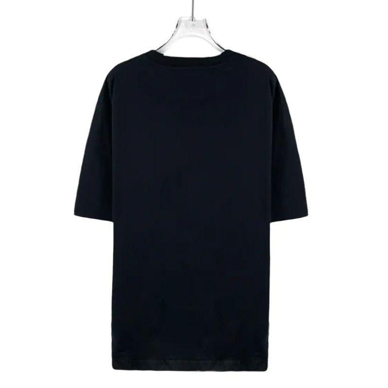 Prada Prada Black Cotton T-Shirt for Men Size US XXL / EU 58 / 5 - 2 Thumbnail