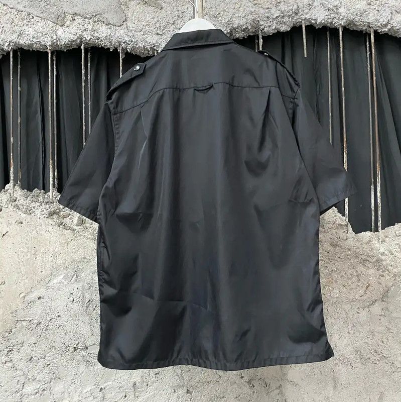 Prada Prada Black Short Sleeve Casual Shirt Size US M / EU 48-50 / 2 - 2 Thumbnail