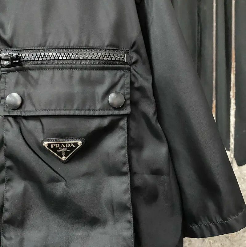 Prada Prada Black Short Sleeve Casual Shirt Size US M / EU 48-50 / 2 - 5 Thumbnail