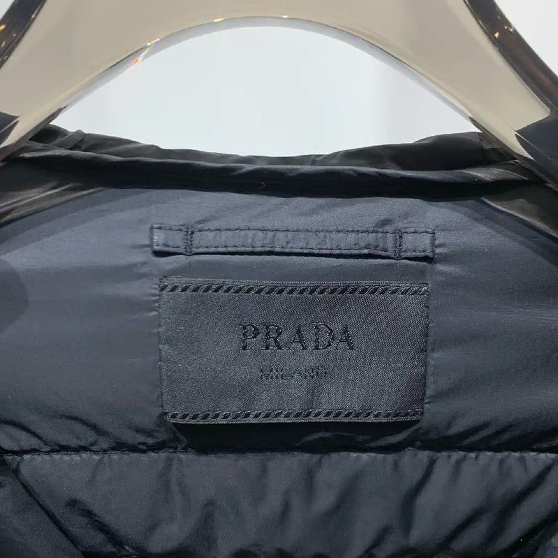 Prada Prada Black Men's Down Jacket Size US M / EU 48-50 / 2 - 2 Thumbnail