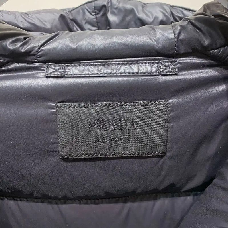 Prada Prada Black Puffer Jacket for Men Size US XXL / EU 58 / 5 - 5 Thumbnail