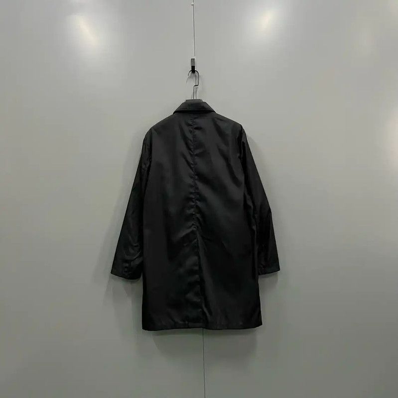 Prada Prada Black Long Trench Coat for Men Size US M / EU 48-50 / 2 - 3 Thumbnail