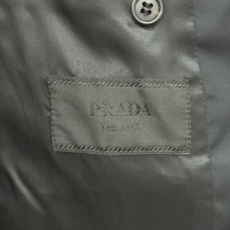 Prada Prada Black Men's Outerwear Blazer Size US M / EU 48-50 / 2 - 5 Thumbnail