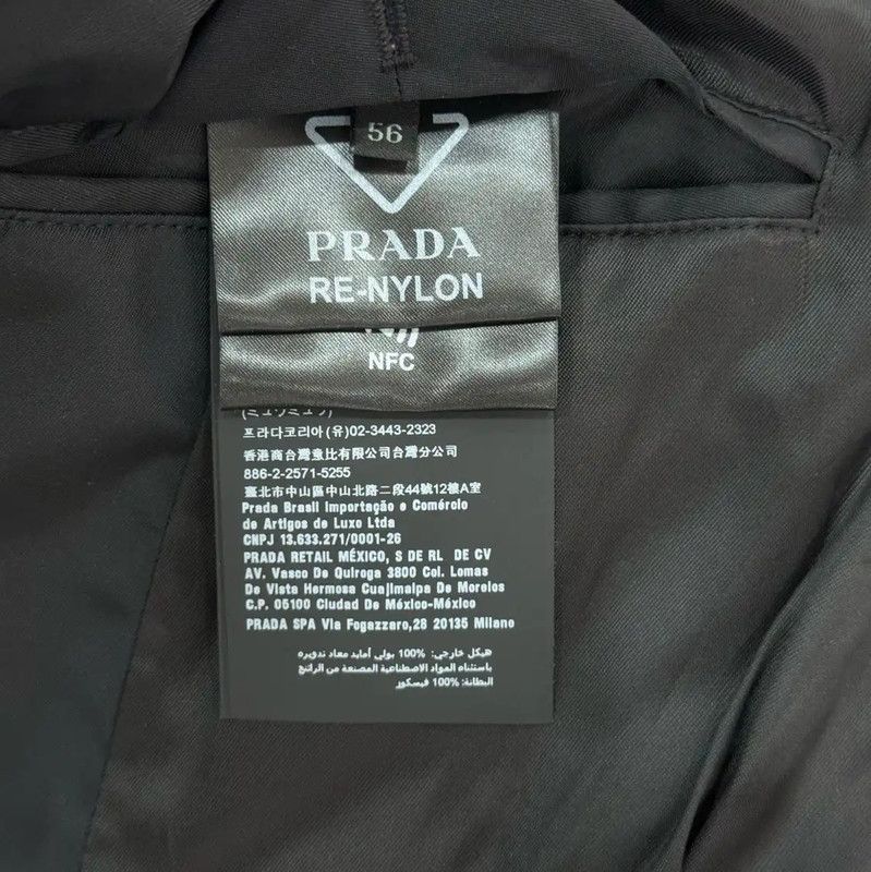 Prada Prada Black Men's Outerwear Blazer Size US M / EU 48-50 / 2 - 6 Thumbnail