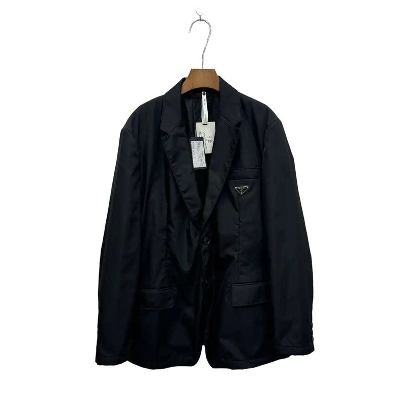 Prada Prada Black Men's Outerwear Blazer Size US M / EU 48-50 / 2 - 2 Thumbnail