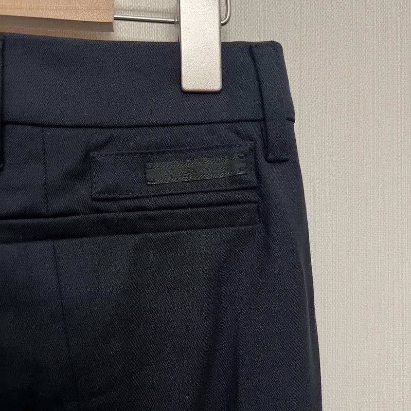 Prada Prada Black Wool Women's Casual Pants Size 28" / US 6 / IT 42 - 4 Thumbnail