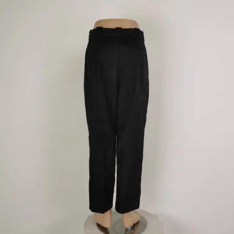 Prada Prada Black Cotton Blend Casual Pants Size 28" / US 6 / IT 42 - 3 Thumbnail