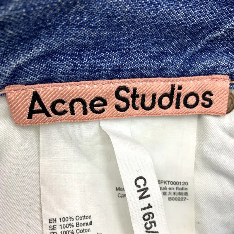 Acne Studios Acne Studios Women's Blue Denim Pants Size 28" / US 6 / IT 42 - 7 Thumbnail