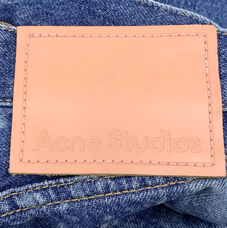 Acne Studios Acne Studios Women's Blue Denim Pants Size 28" / US 6 / IT 42 - 6 Thumbnail