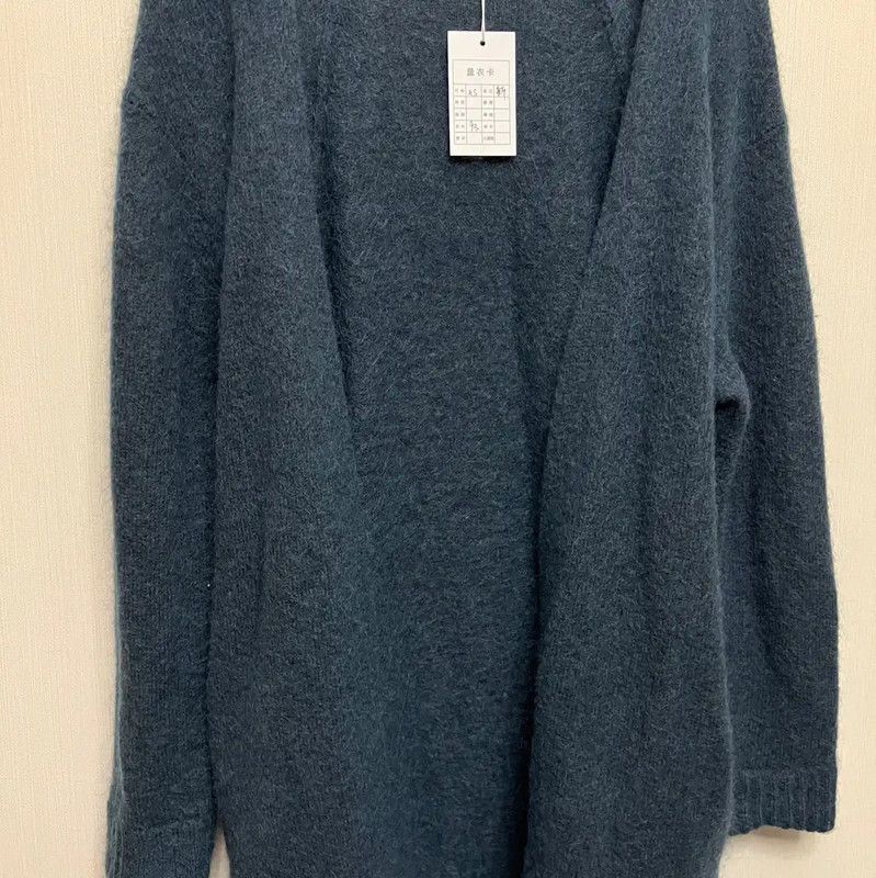 Acne Studios Acne Studios Blue Wool Cardigan for Women Size XS / US 0-2 / IT 36-38 - 4 Thumbnail