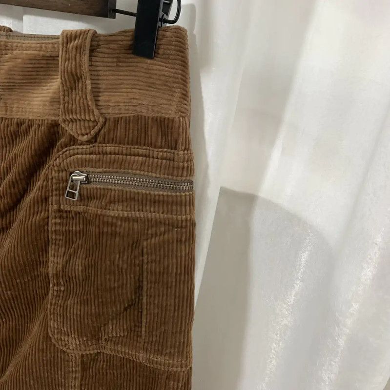 Burberry Burberry Brown Cotton Mini Skirt Size 23" - 3 Thumbnail