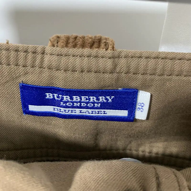 Burberry Burberry Brown Cotton Mini Skirt Size 23" - 5 Thumbnail