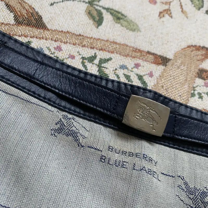 Burberry Burberry Gray Cotton Women's Skirt Size 28" / US 6 / IT 42 - 2 Thumbnail