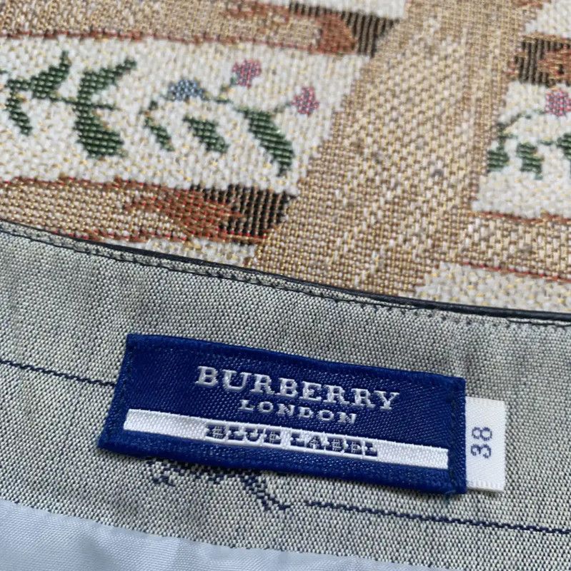 Burberry Burberry Gray Cotton Women's Skirt Size 28" / US 6 / IT 42 - 4 Thumbnail