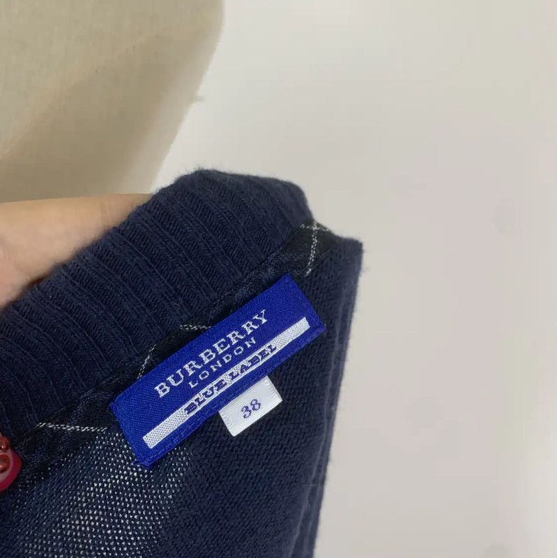 Burberry Burberry Women's Navy Wool Cardigan Size M / US 6-8 / IT 42-44 - 5 Thumbnail