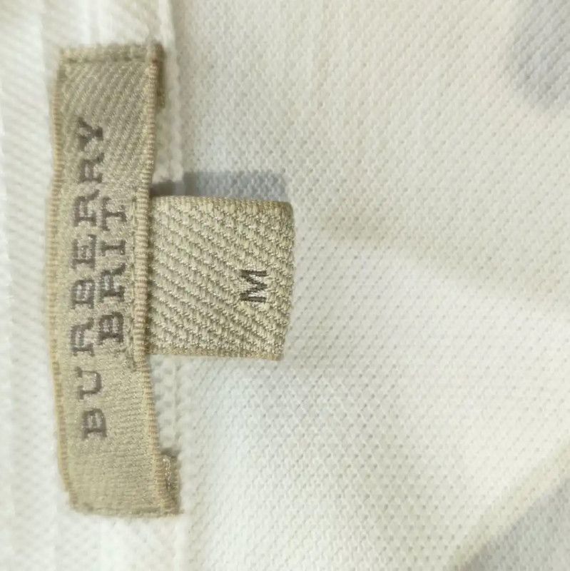 Burberry Burberry White Cotton Women's T-Shirt Size M / US 6-8 / IT 42-44 - 4 Thumbnail