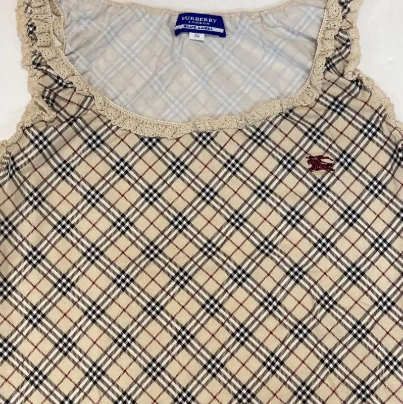 Burberry Burberry Beige Cotton Women's T-Shirt Size M / US 6-8 / IT 42-44 - 3 Thumbnail