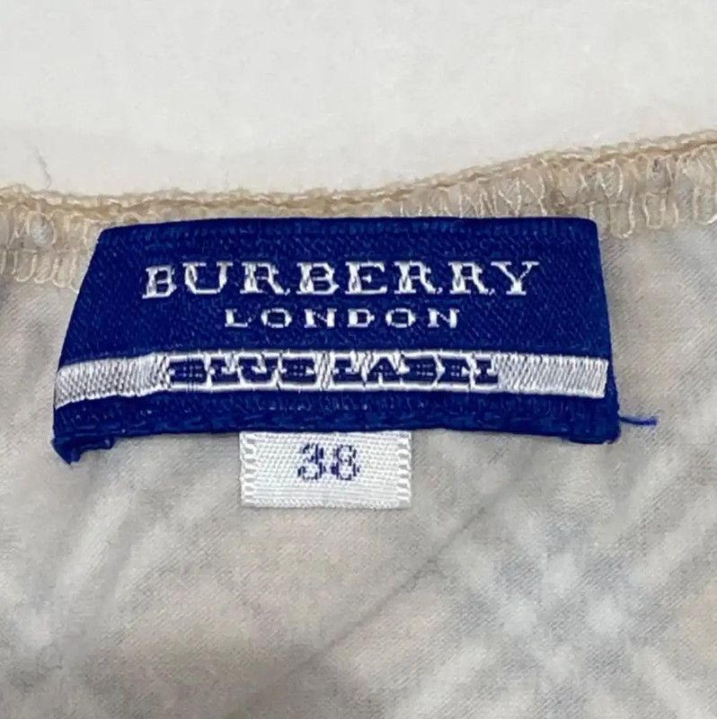 Burberry Burberry Beige Cotton Women's T-Shirt Size M / US 6-8 / IT 42-44 - 6 Thumbnail