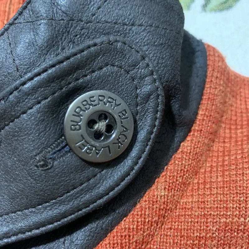 Burberry Burberry Orange Wool Women's Cardigan Size M / US 6-8 / IT 42-44 - 3 Thumbnail