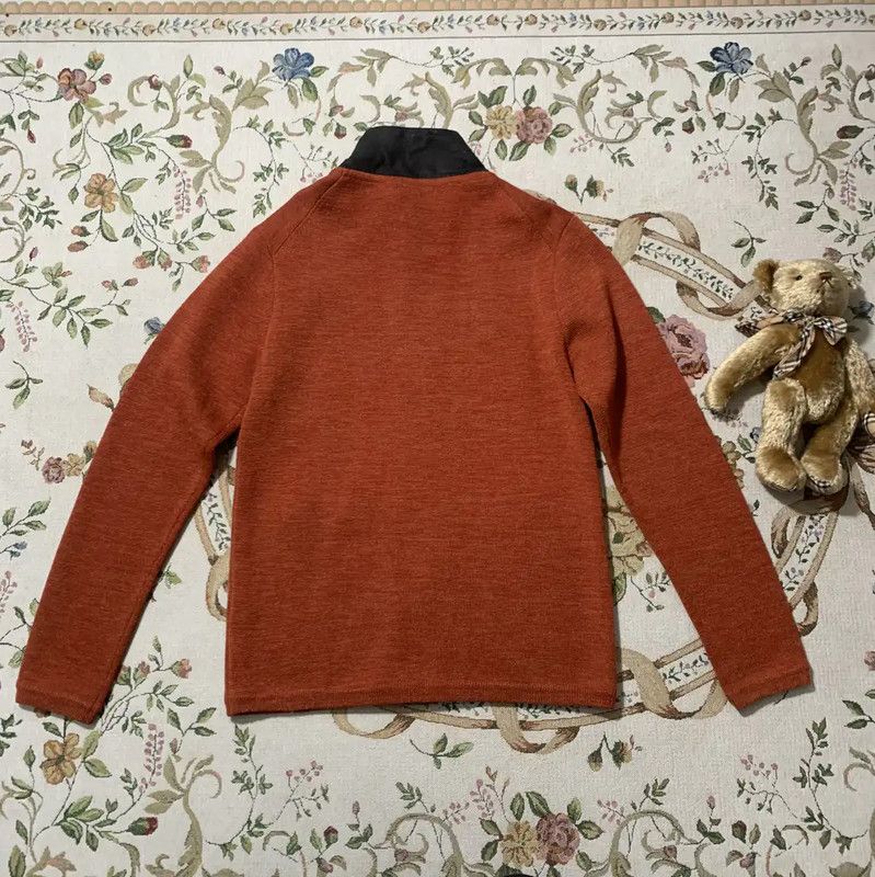 Burberry Burberry Orange Wool Women's Cardigan Size M / US 6-8 / IT 42-44 - 7 Thumbnail