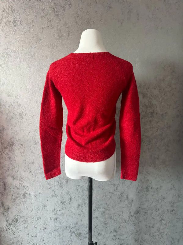 Burberry Burberry Color-Block Wool Long Sleeve Sweater Size S / US 4 / IT 40 - 4 Thumbnail
