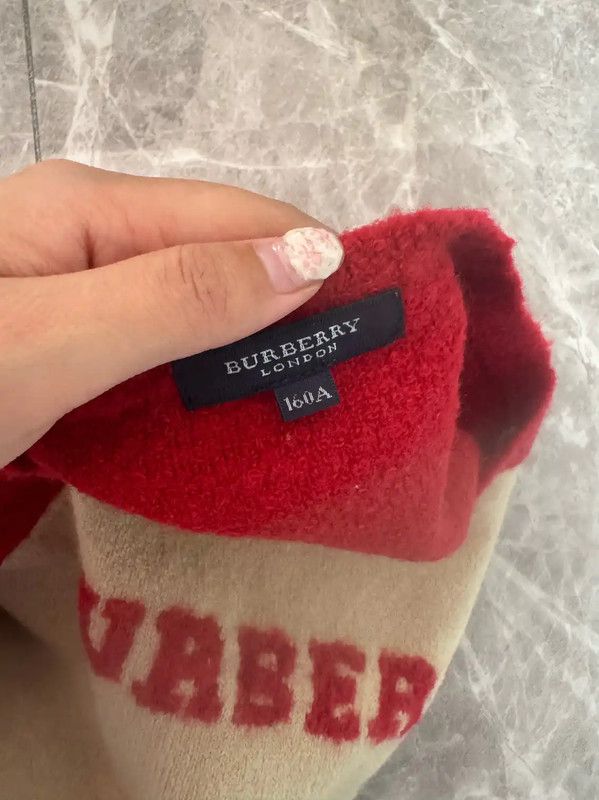 Burberry Burberry Color-Block Wool Long Sleeve Sweater Size S / US 4 / IT 40 - 6 Thumbnail