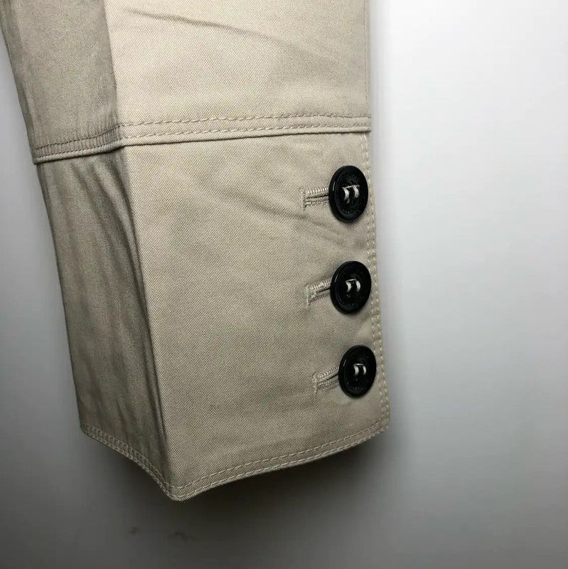 Burberry Burberry Summer Beige Casual Trousers for Women Size 30" / US 8 / IT 44 - 4 Thumbnail