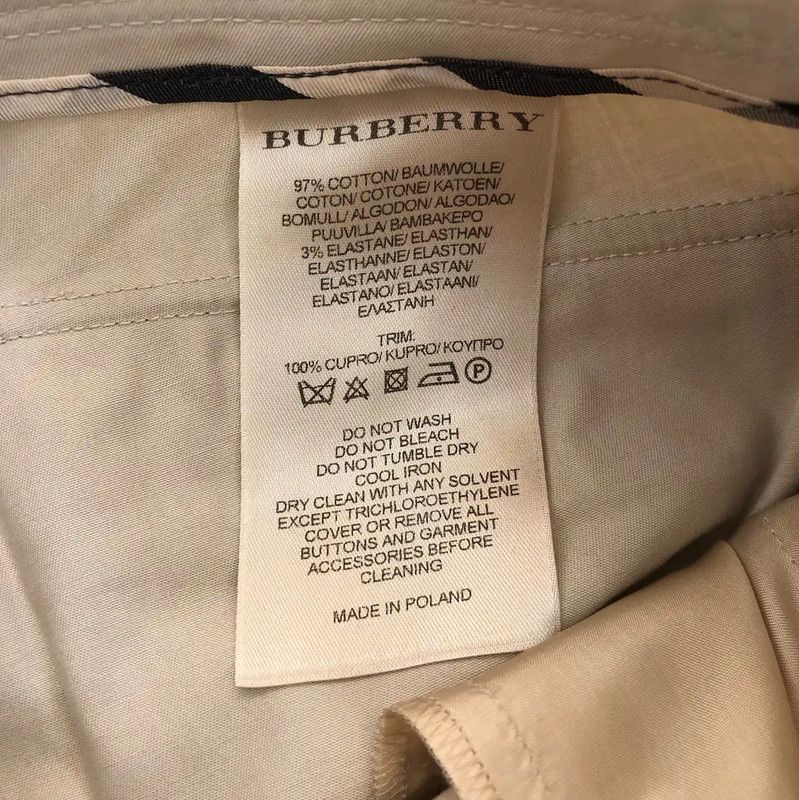 Burberry Burberry Summer Beige Casual Trousers for Women Size 30" / US 8 / IT 44 - 8 Thumbnail