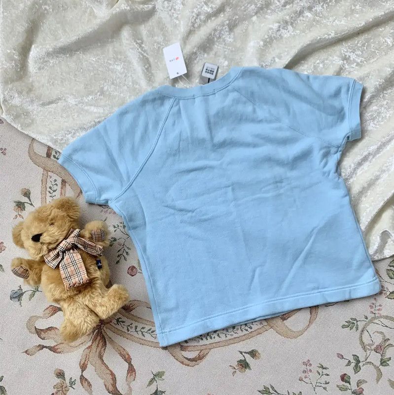 Burberry Burberry Blue Label Cotton T-Shirt for Women Size M / US 6-8 / IT 42-44 - 3 Thumbnail