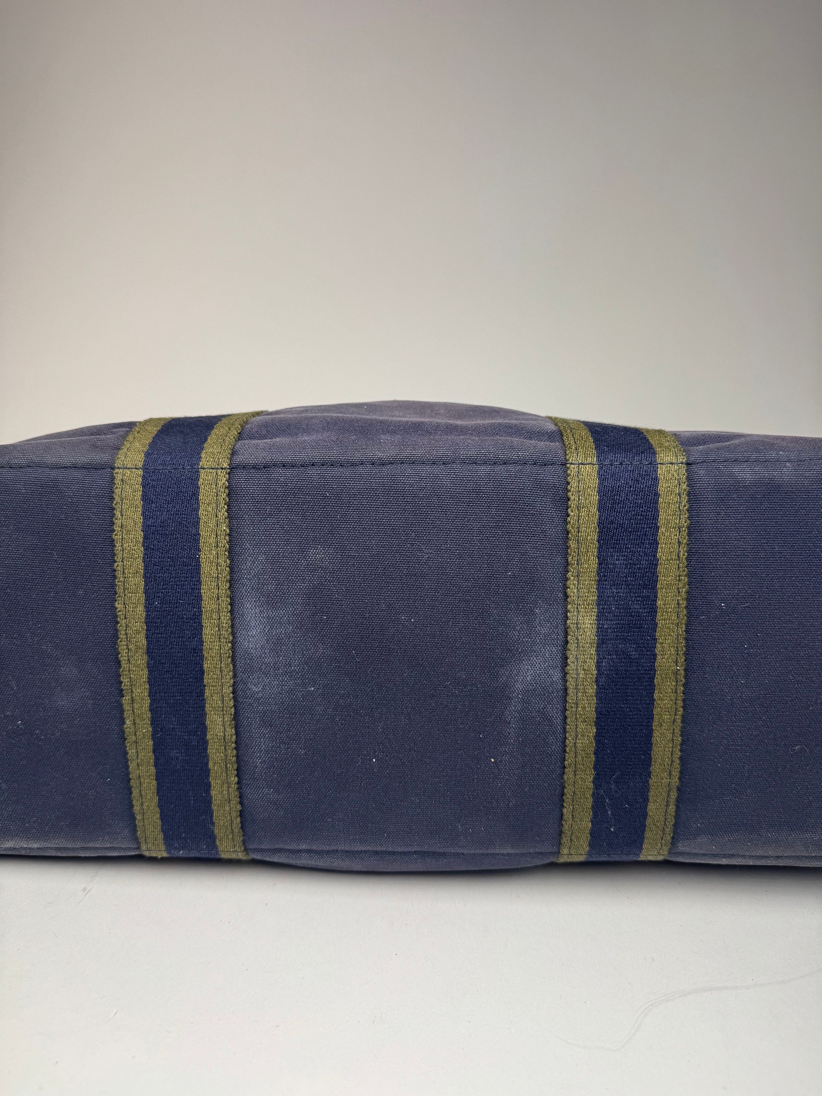 Other Vintage Hermes Cotton Tote Bag Navy Size ONE SIZE - 13 Thumbnail