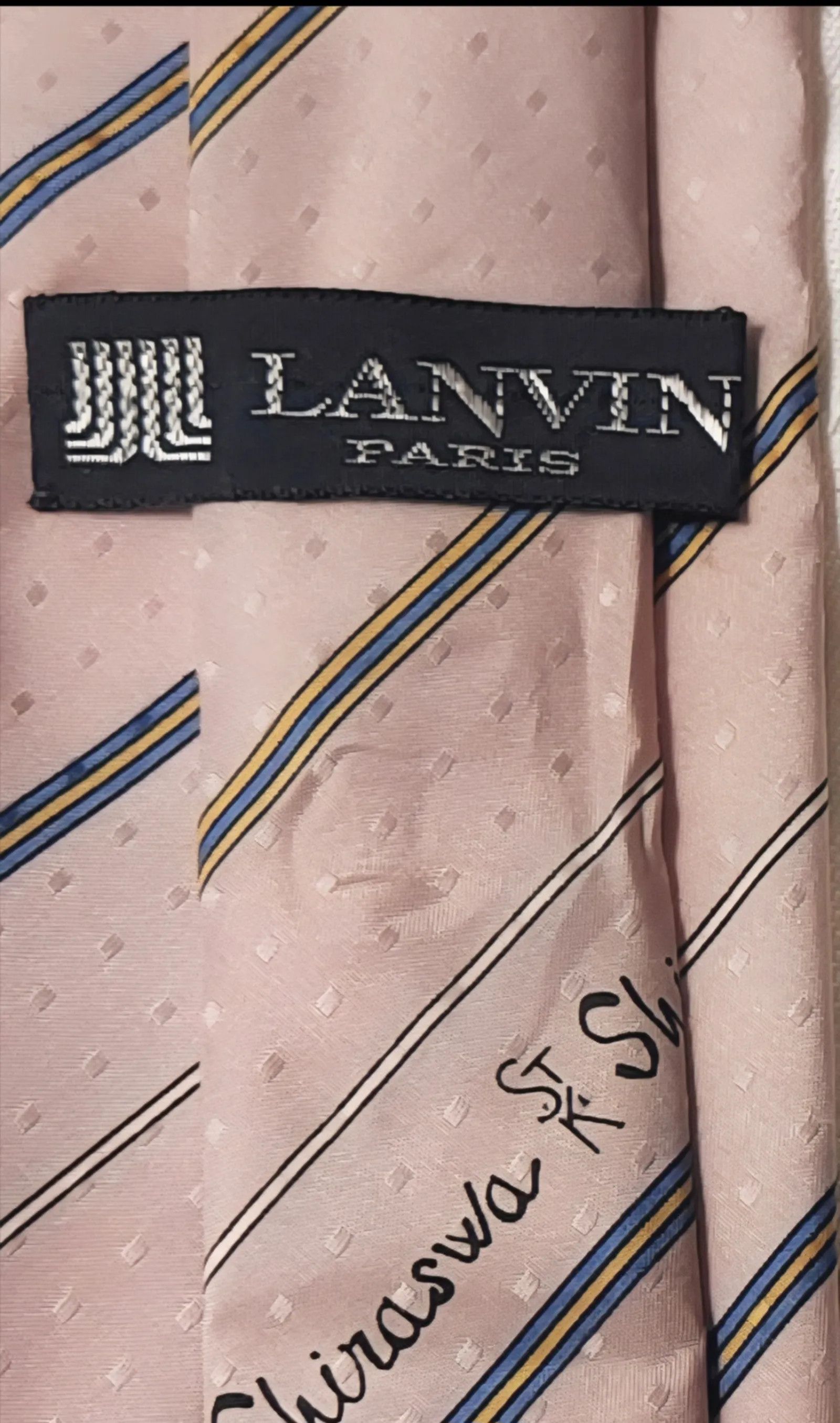 Lanvin Lanvin Tie Size ONE SIZE - 3 Thumbnail