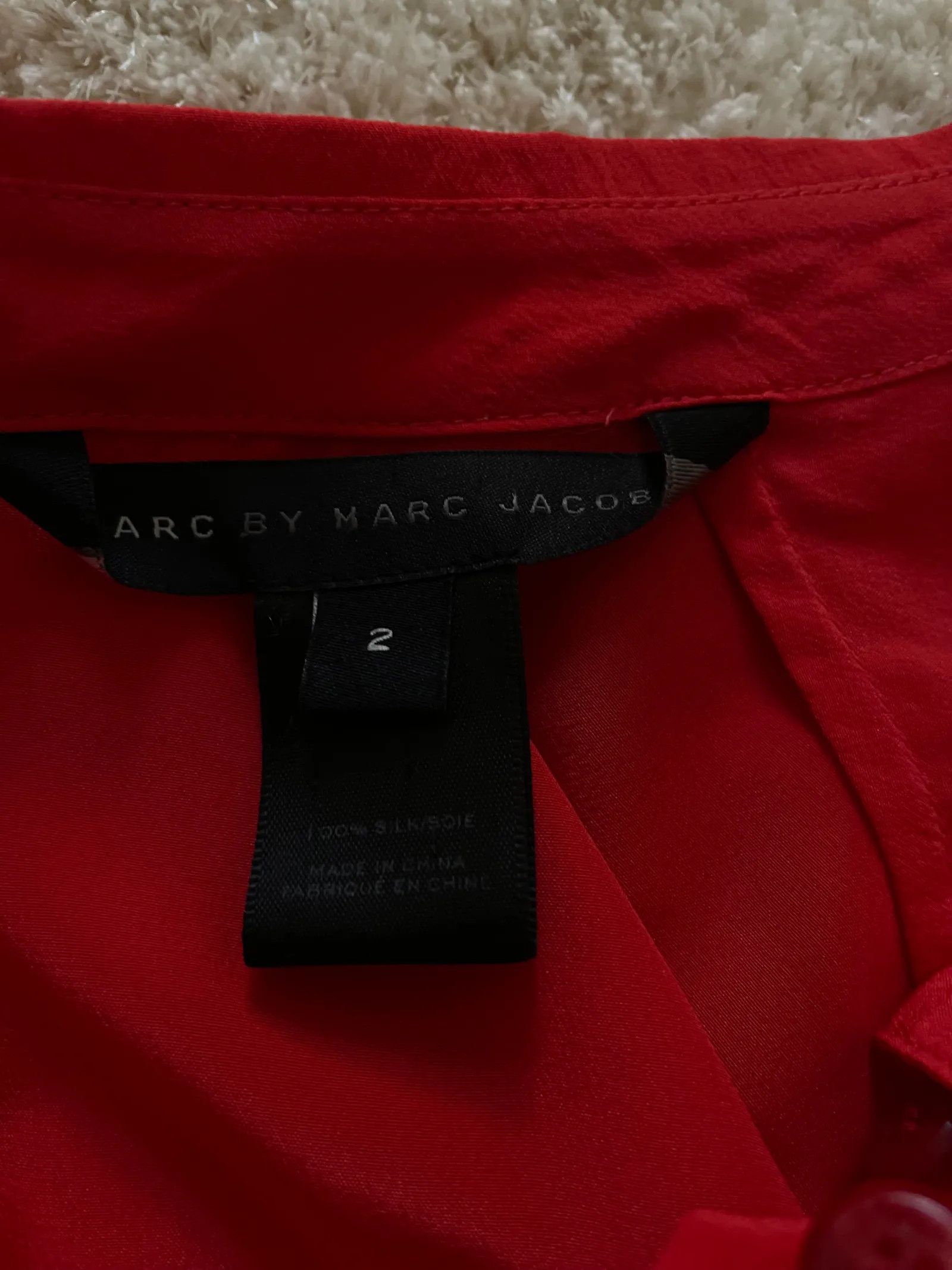 Marc Jacobs Marc Jacobs Blouse Size XS / US 0-2 / IT 36-38 - 2 Thumbnail