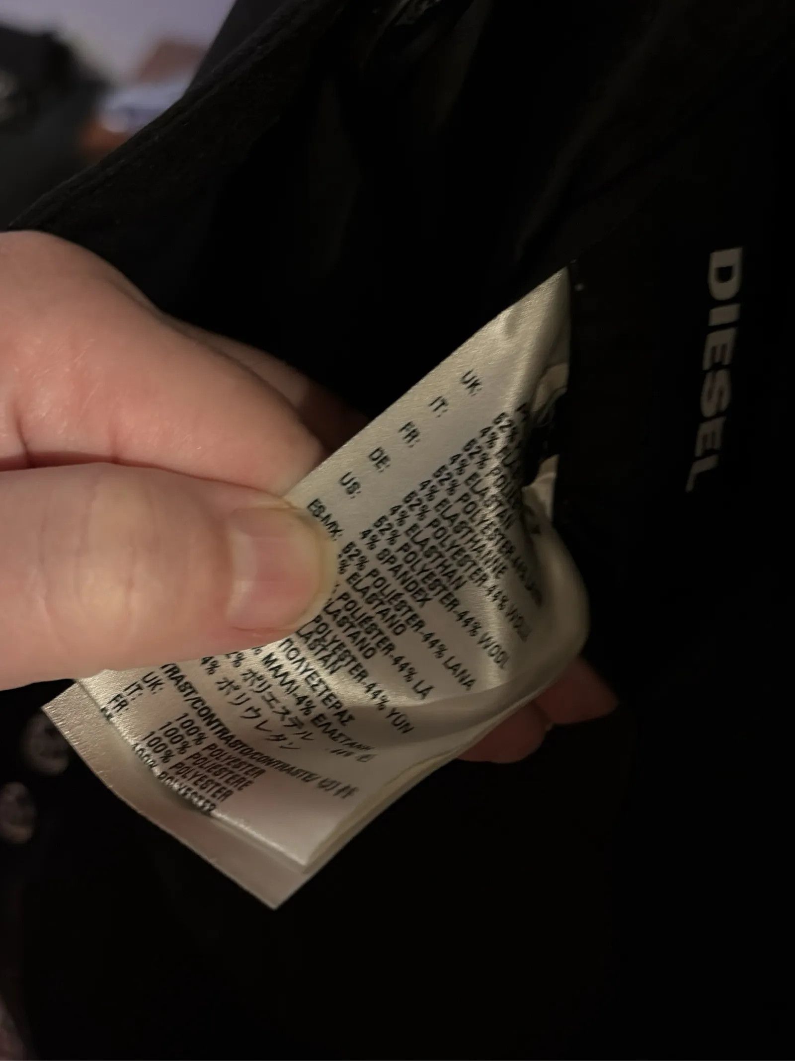 Diesel Diesel (fodrad) Blazer Size 44R - 2 Thumbnail