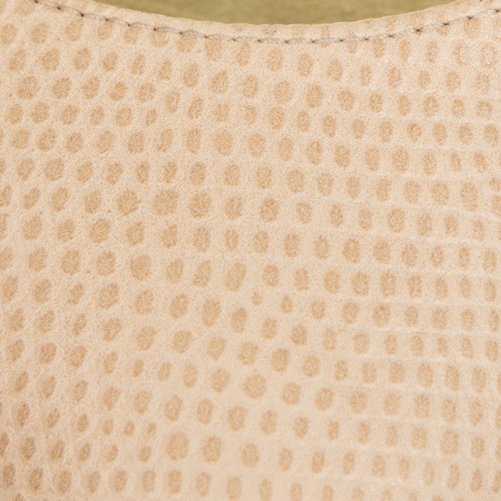 Stella McCartney Beige Vegan Leather Lizard Pumps Size US 7.5 / IT 37.5 - 6 Thumbnail
