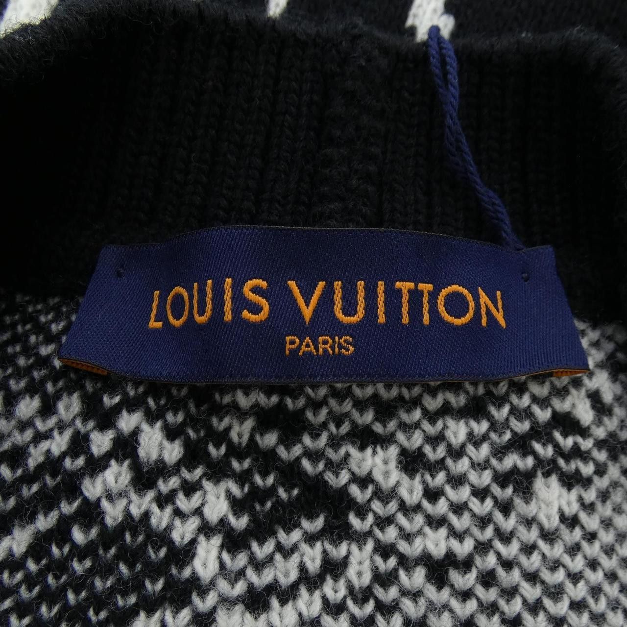 Louis Vuitton Louis Vuitton Louis Vuitton Thistle Jacquard Cardigan Cotton Tops HON98WH56 DUTY FREE for USA Size ONE SIZE - 4 Thumbnail