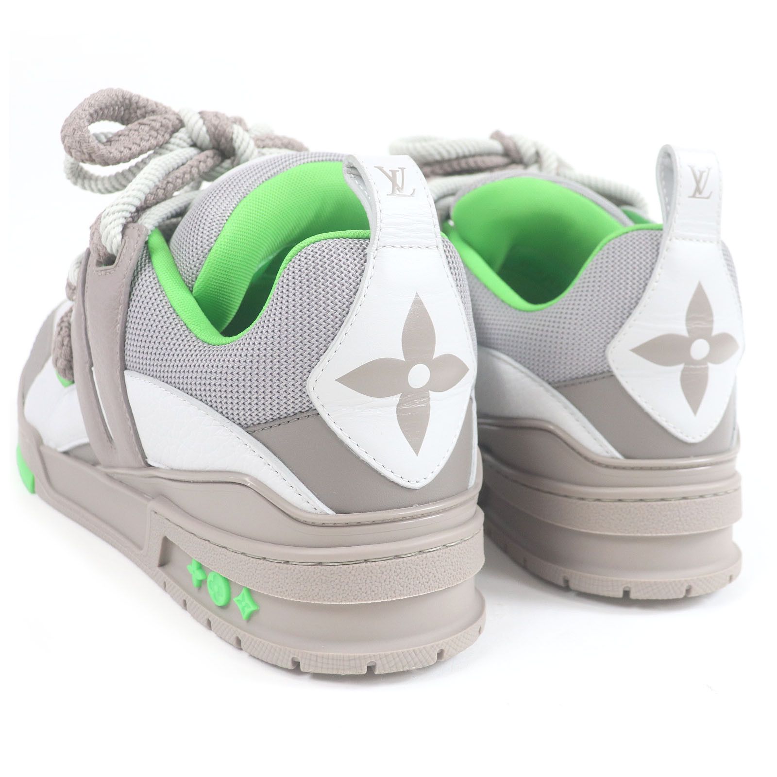 Louis Vuitton Louis Vuitton Louis Vuitton LV Skate Line Leather Sneakers Leather Shoes DUTY FREE for USA Size ONE SIZE - 6 Thumbnail