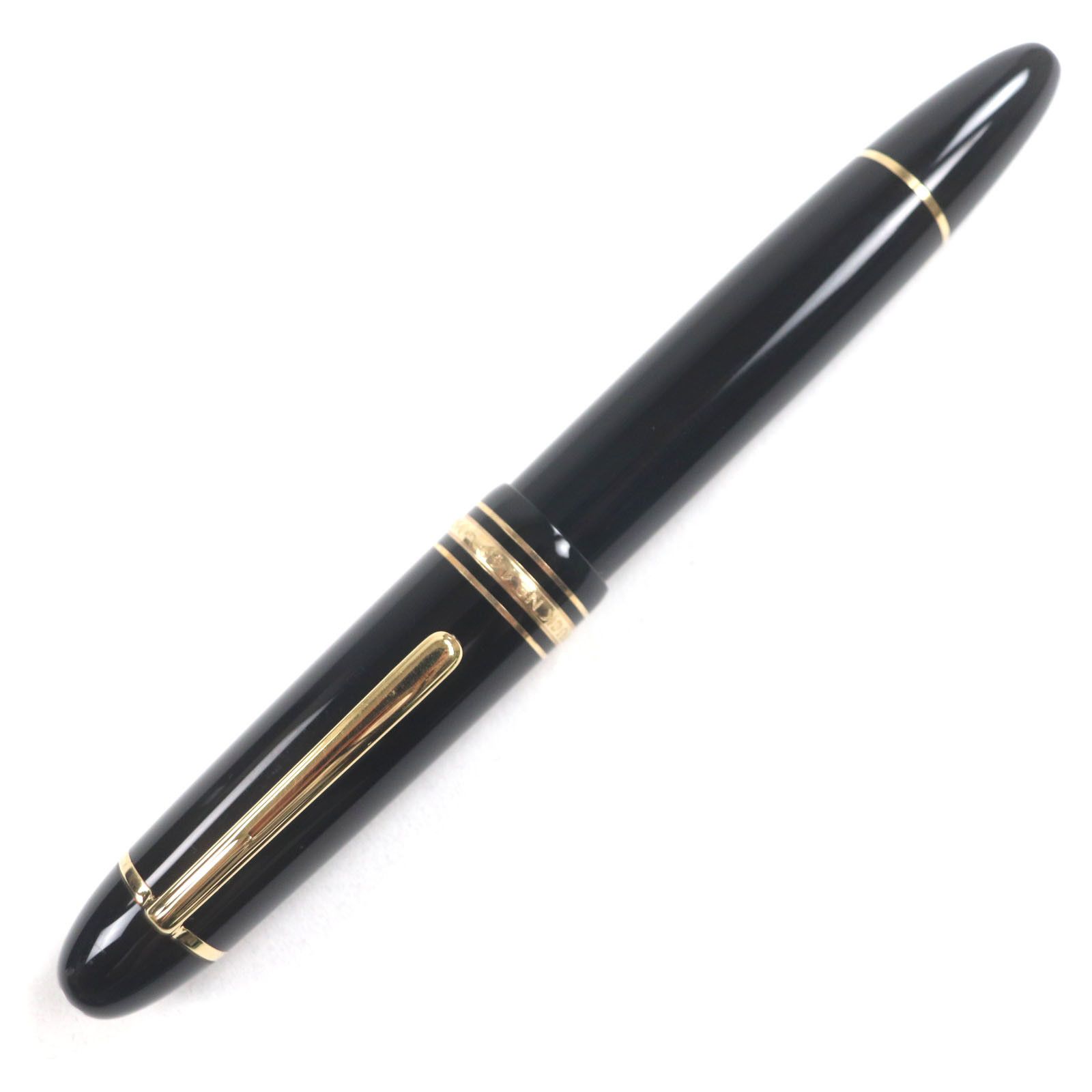 Montblanc Montblanc Montblanc Meisterstück Au750 Fountain Pen Metal Pen DUTY FREE for USA Size ONE SIZE - 3 Thumbnail