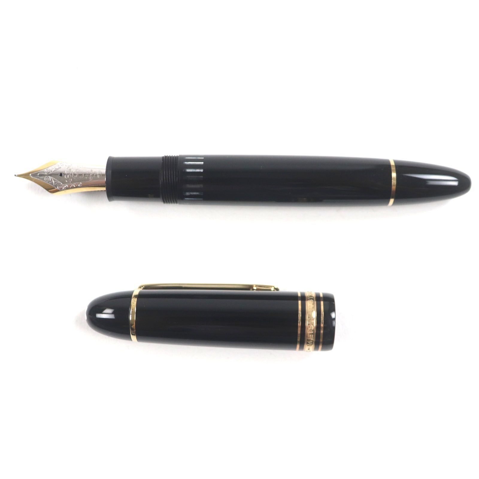 Montblanc Montblanc Montblanc Meisterstück Au750 Fountain Pen Metal Pen DUTY FREE for USA Size ONE SIZE - 4 Thumbnail