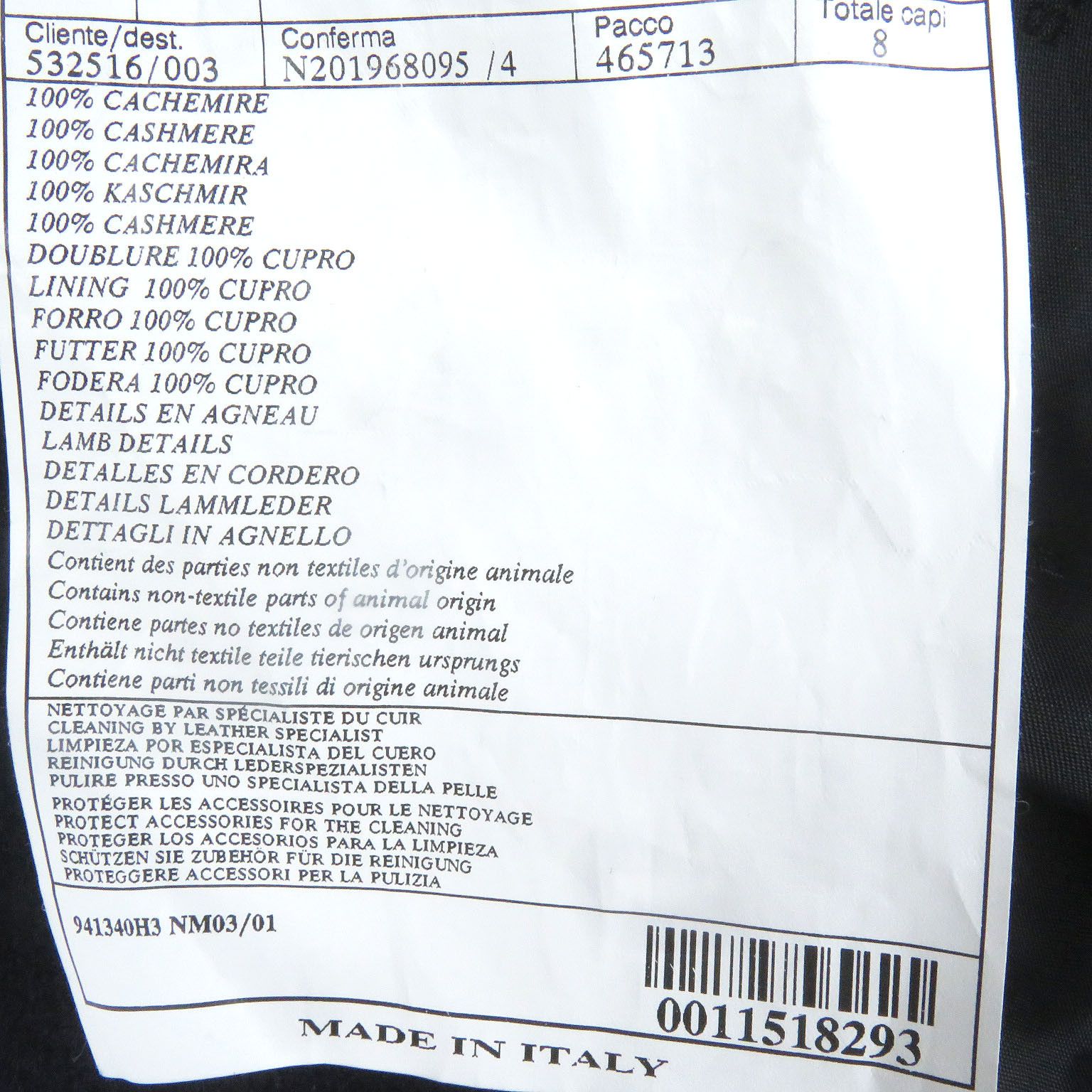 Hermes Hermes Hermes Chester Partial Lamb Leather Coat Leather Outerwear DUTY FREE for USA Size ONE SIZE - 9 Thumbnail