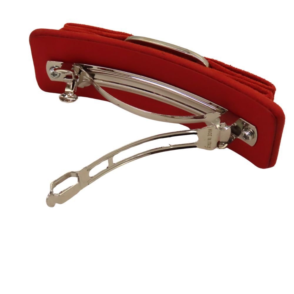 Salvatore Ferragamo Salvatore Ferragamo Salvatore Ferragamo Bow Barrette Hair Accessory Suede Other DUTY FREE for USA Size ONE SIZE - 4 Thumbnail