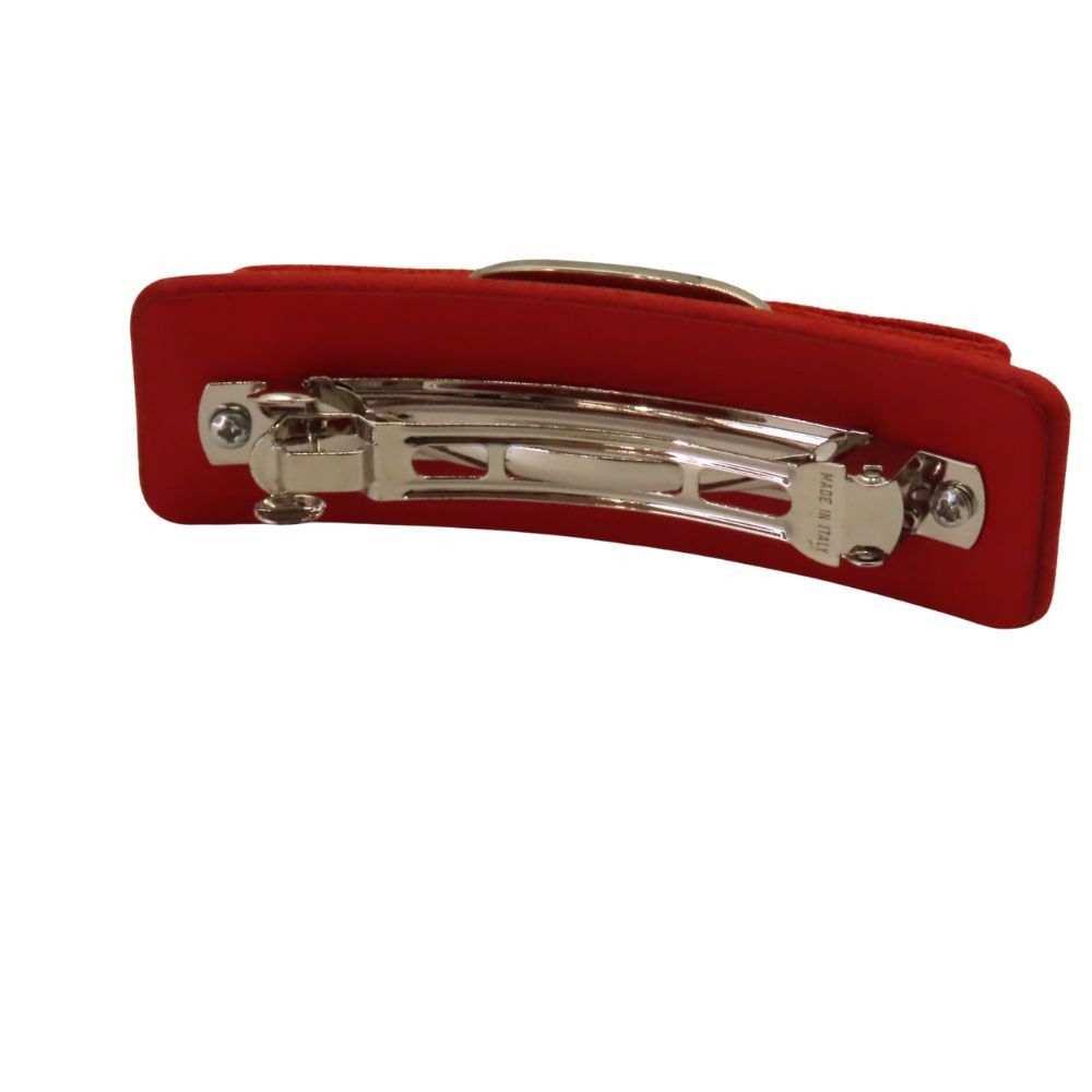 Salvatore Ferragamo Salvatore Ferragamo Salvatore Ferragamo Bow Barrette Hair Accessory Suede Other DUTY FREE for USA Size ONE SIZE - 3 Thumbnail