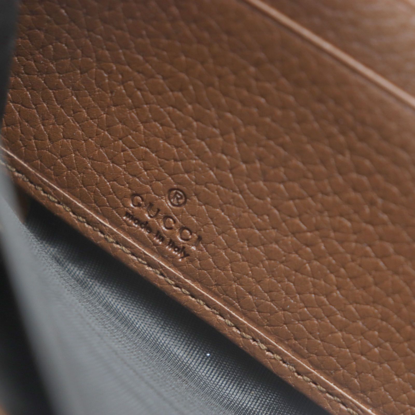 Gucci Gucci Gucci Bamboo Leather Wallet Leather Short Wallet 739499 DUTY FREE for USA Size ONE SIZE - 10 Thumbnail