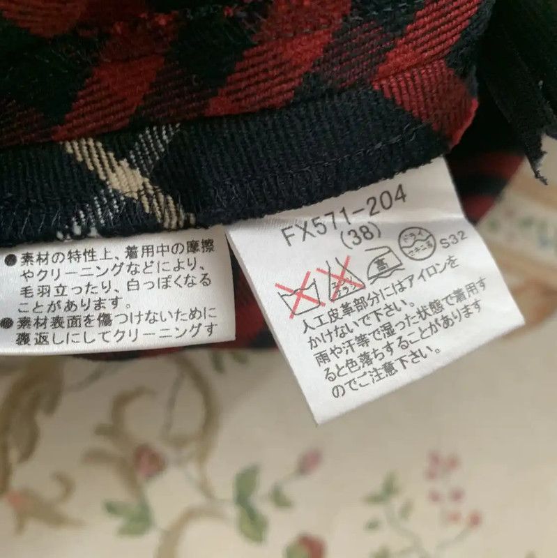 Burberry Burberry Red Cotton Plaid Women’s Skirt Size 27" / US 4 / IT 40 - 7 Thumbnail