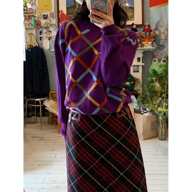 Burberry Burberry Red Cotton Plaid Women’s Skirt Size 27" / US 4 / IT 40 - 8 Thumbnail