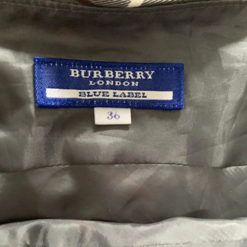 Burberry Burberry Colorblock Pleated Skirt Size 23" - 4 Thumbnail