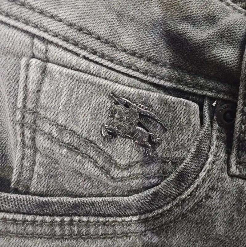 Burberry Burberry Women's Gray Denim Jeans Size S Size 26" / US 2 / IT 38 - 3 Thumbnail